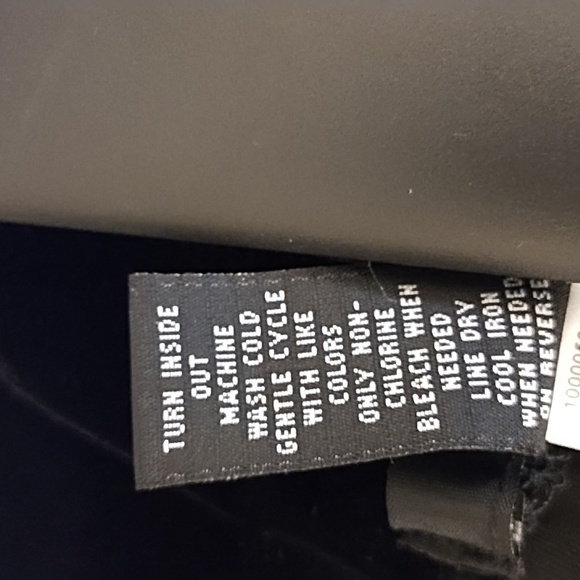 VELVETY PANTS, BOTH SOFT AND LIVELY, POLYESTER,NYLON, SPANDEX. BEAUTIFUL FABRIC. - Picture 7 of 7